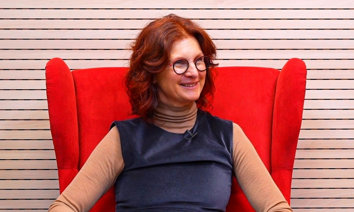 Alenka Repič in the 79th episode of the Alumni Connect podcast