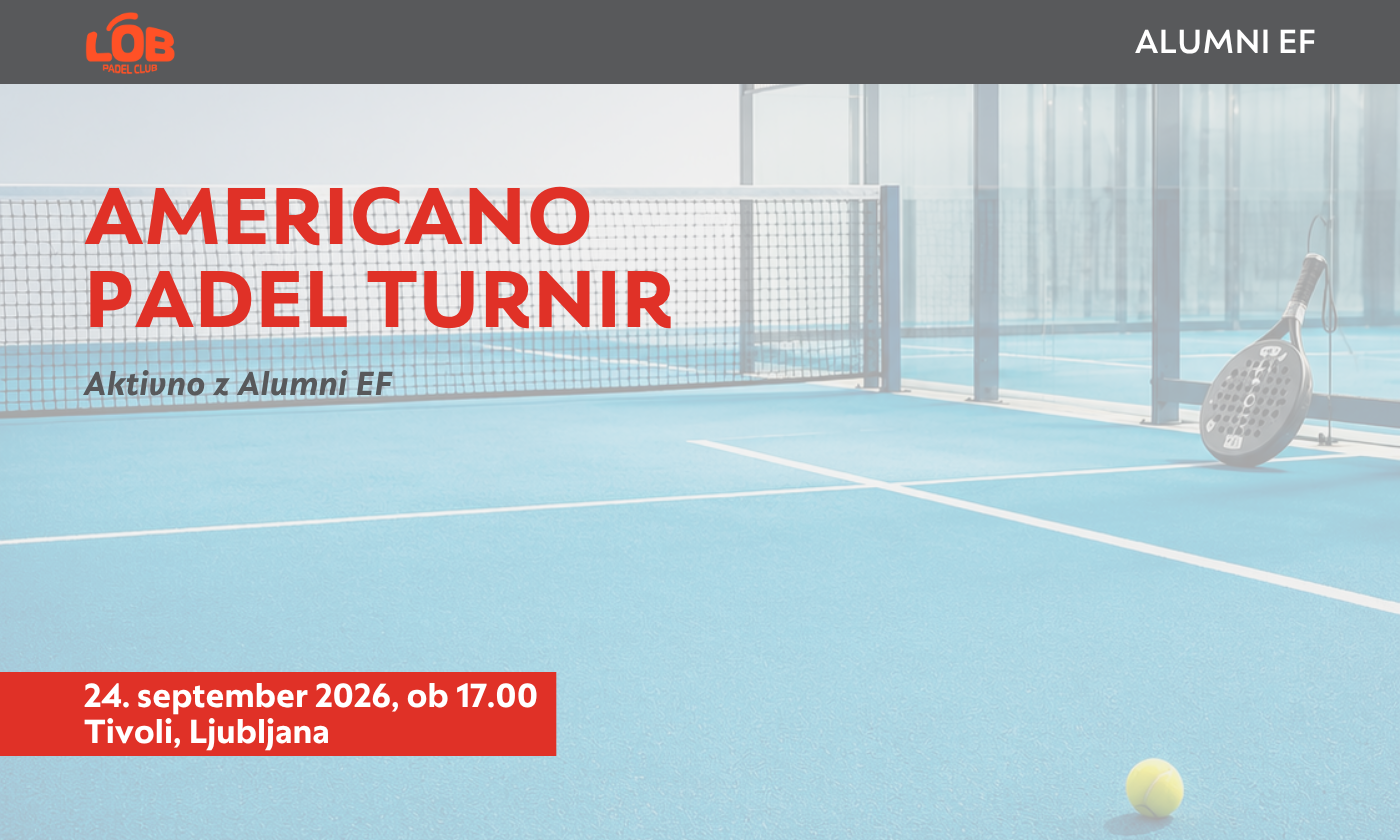 Aktivno z Alumni EF Americano Padel turnir 1400x840