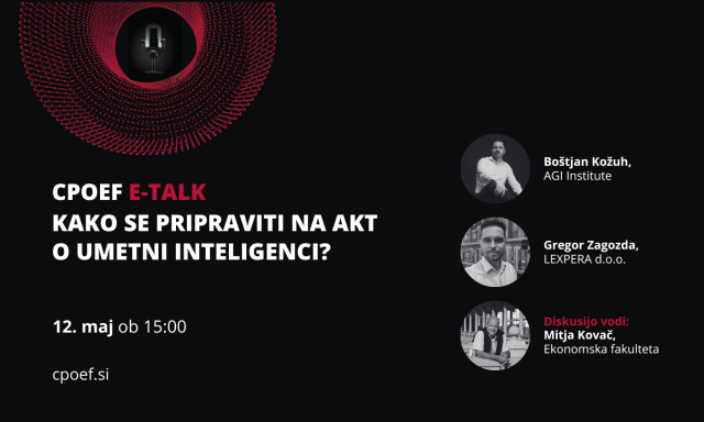 CPOEF E TALK Kako se pripraviti na akt o umetni inteligenci 1400x840