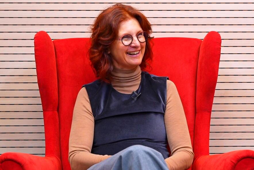 Alenka Repič in the 79th episode of the Alumni Connect podcast