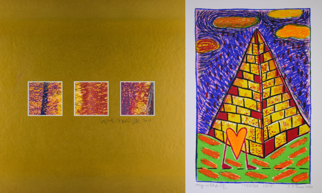 Umetniški deli avtorjev Zakrajšek in Sicoe 