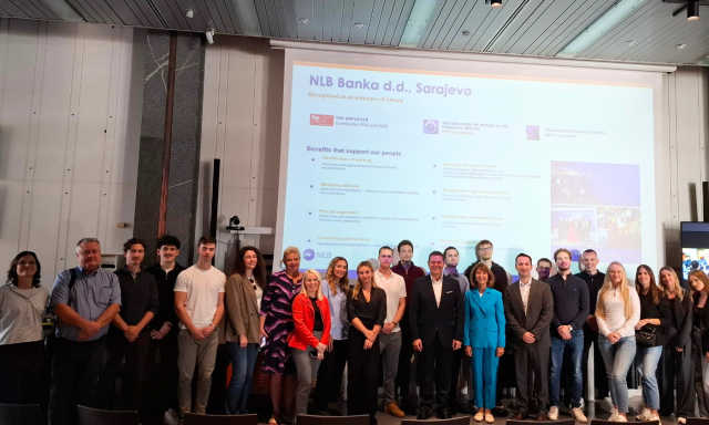 Obisk študentov programa Poslovodenje in organizacija z Ekonomske fakultete v Sarajevu