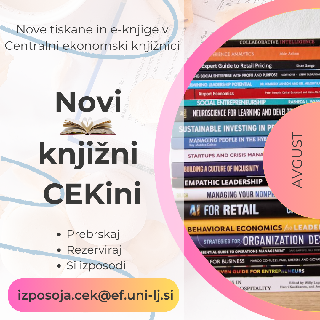 Avgustovski knjižni CEKini.