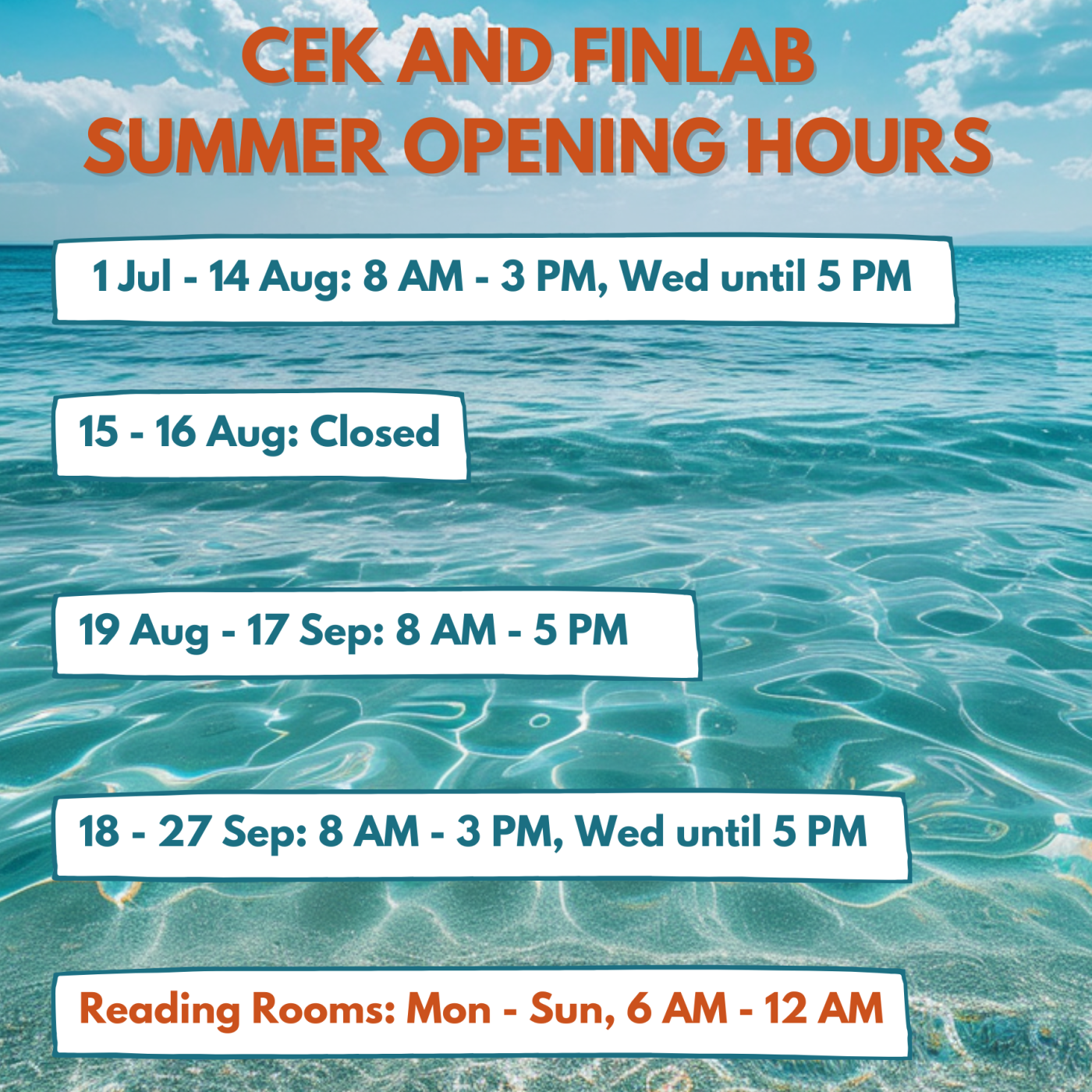 opening hours