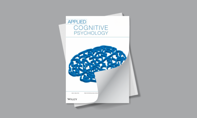 Cover: Applied Cognitive Psychology