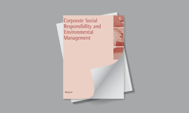 cover: Corporate social-responsibility and environmental management (Wiley)