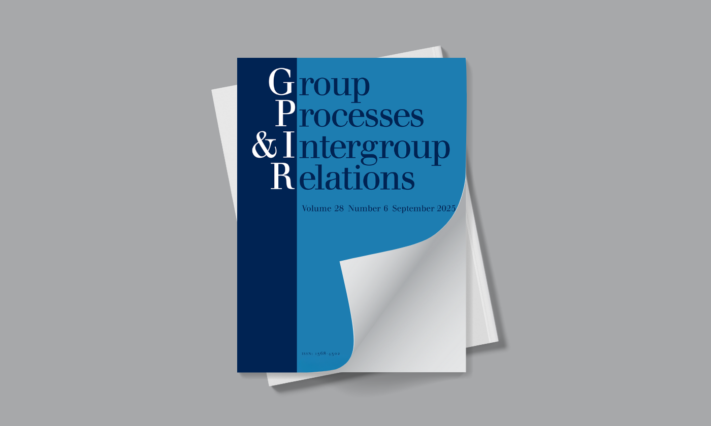 Cover: Group processes & intergroup relations (Sage)