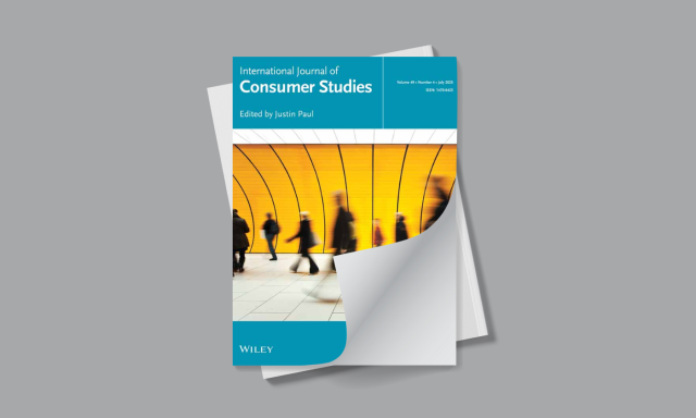 Cover: International Journal of Consumer Studies