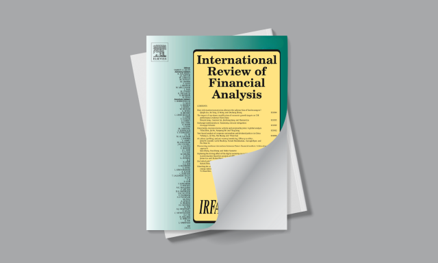 Naslovnica: International review of financial analysis (ScienceDirect)