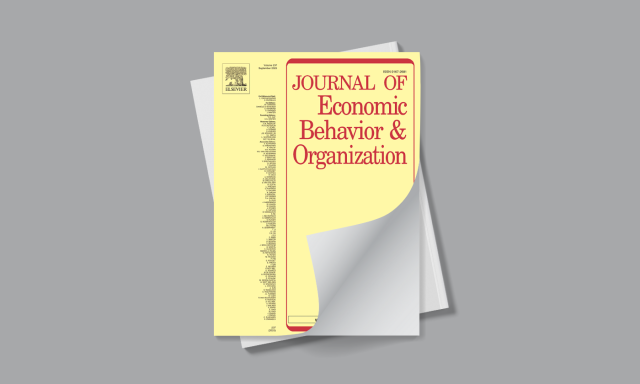 Cover: Journal of Economic Behavior & Organization