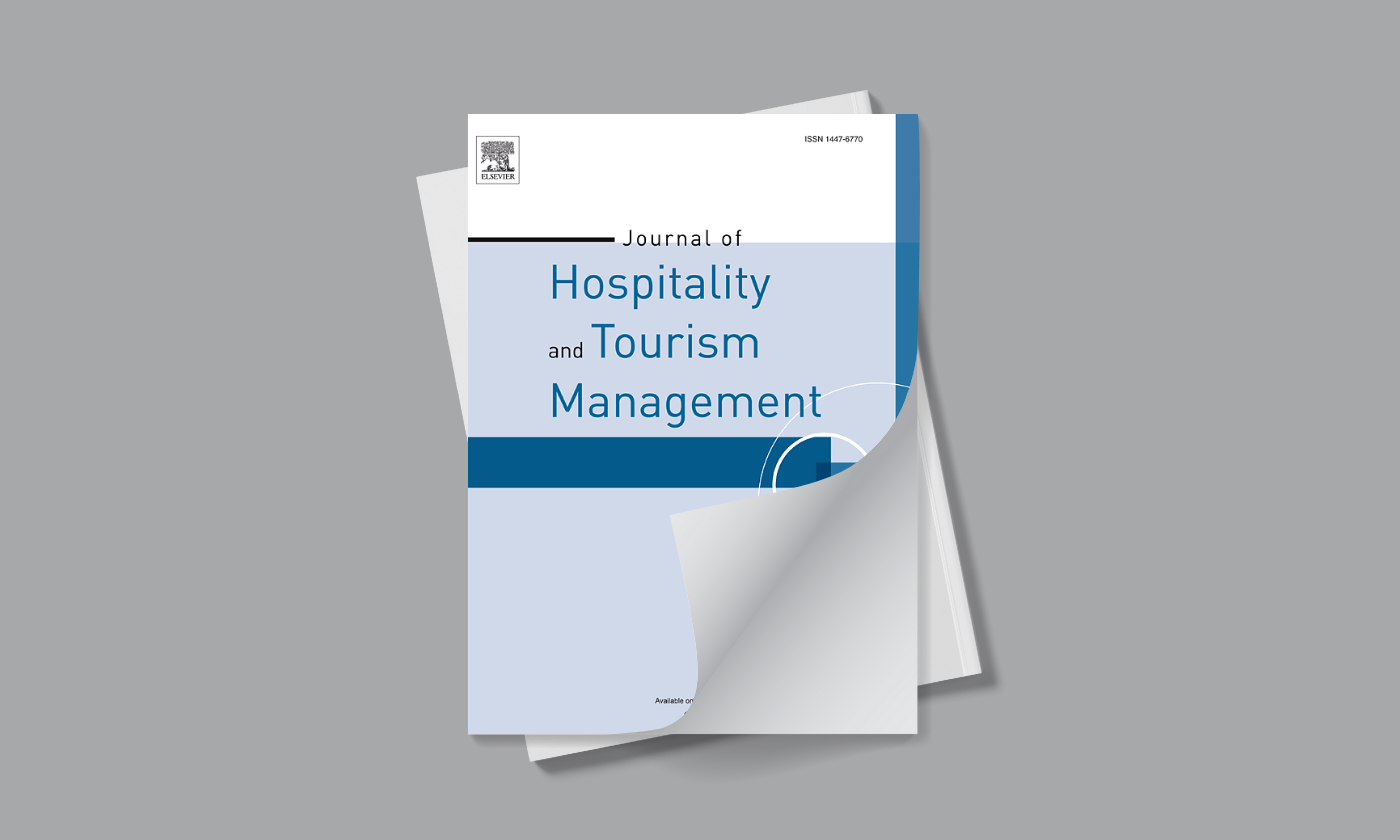 Cover: Journal of Hospitality and Tourism Management