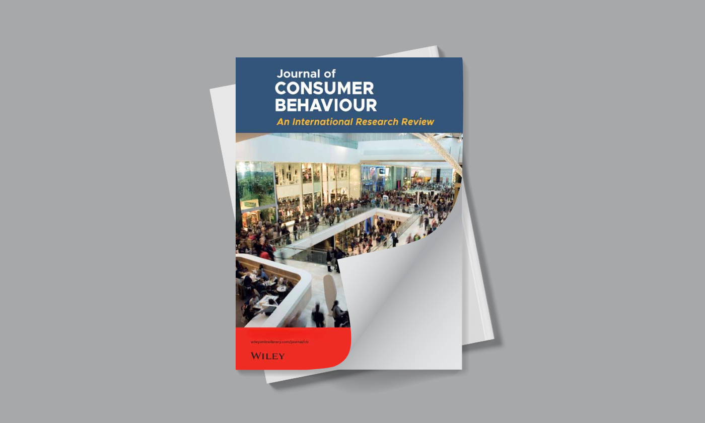 Naslovnica: Journal of consumer behaviour (Wiley)