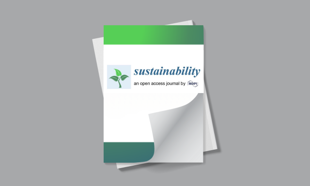 Naslovnica: Sustainability (MDPI)