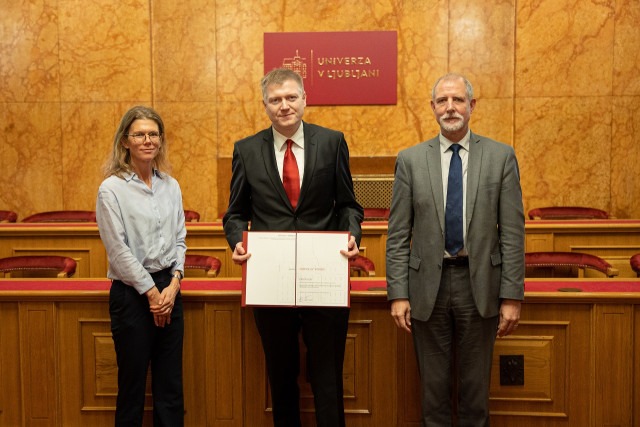 Prof. dr. Miroslav Verbič prejemnik priznanja za najodličnejše raziskovalne dosežke UL 2024