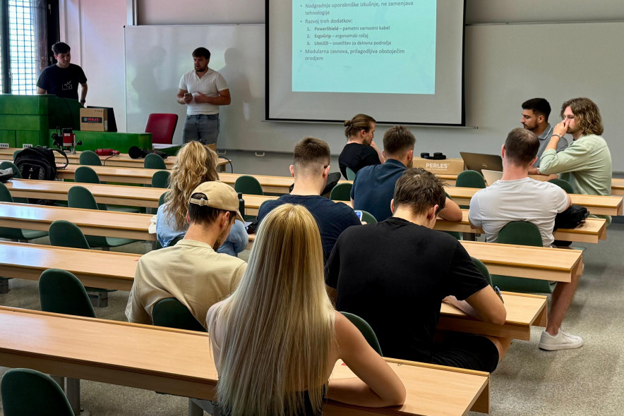PUS EF Perles 2025 predstavitev