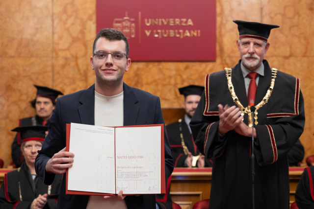 Matej Lino Pirc, prejemnik prejemniki Prešernove nagrade Univerze v Ljubljani
