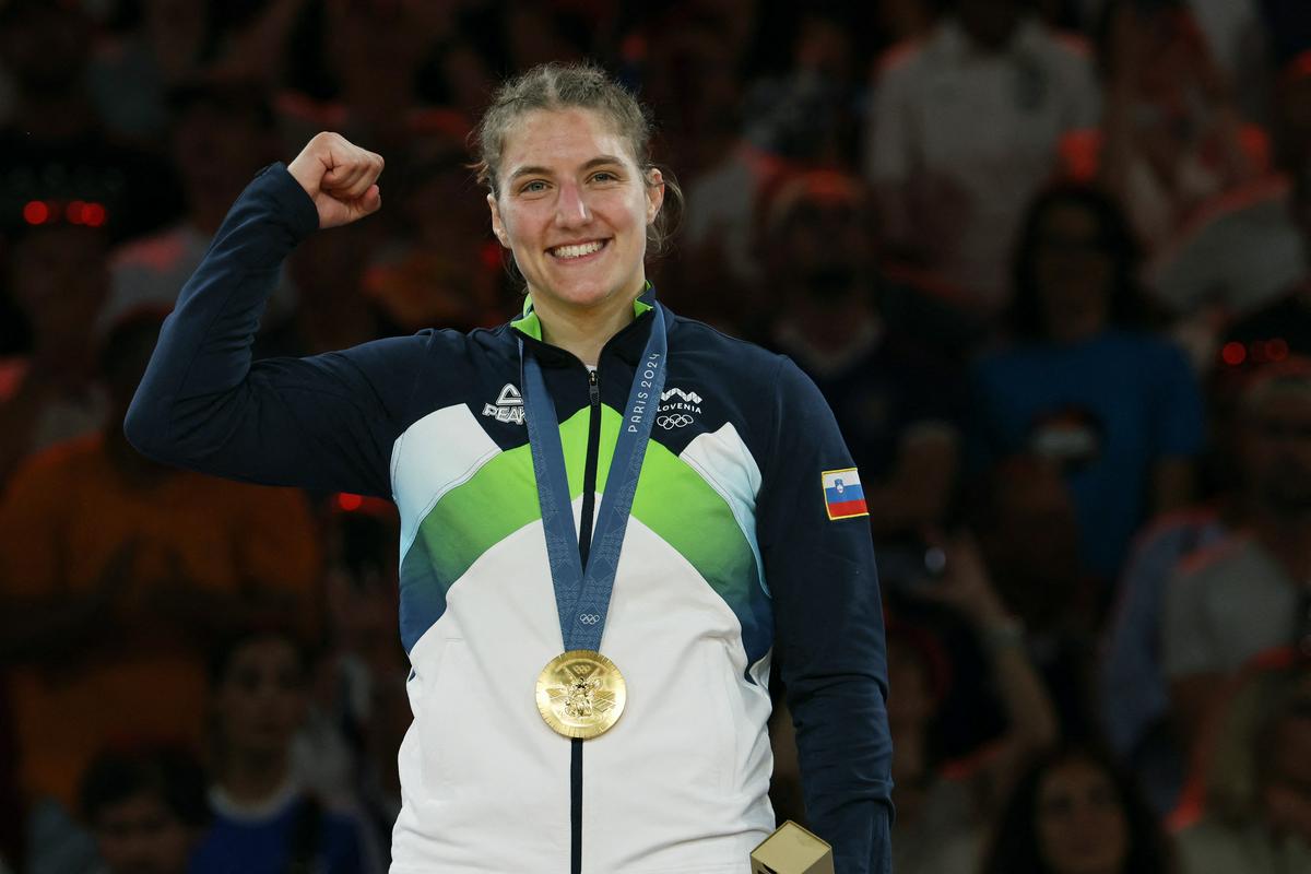 Andreja Leški, diplomantka EF, je osvojila zlato medaljo na Olimpijskih igrah