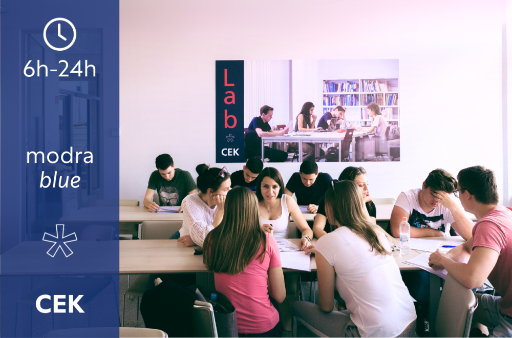 Podaljšana modra Novice Desktop, 1400 x 840 px